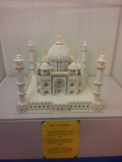 Taj Mahal z lega; foto: Adéla Koutská
